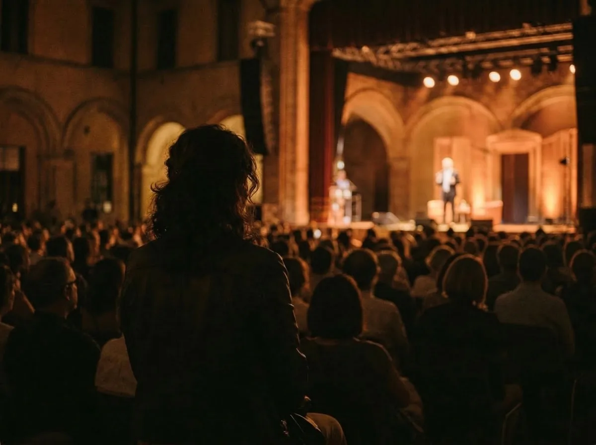 Il pubblico di Festival inOltre durante una serata evento